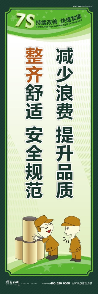 7s現(xiàn)場管理圖片 減少浪費(fèi) 提升品質(zhì) 整齊舒適 安全規(guī)范