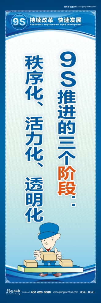 9S推進(jìn)的三個(gè)階段：秩序化、活力化、透明化